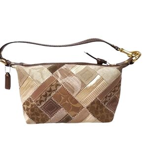 19. COACH SIGNATURE PATCHWORK SHOULDER BAG Y2K ZUCCA STYLE!